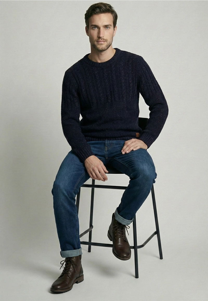 SWEATER DOWNEY NAVY - 5