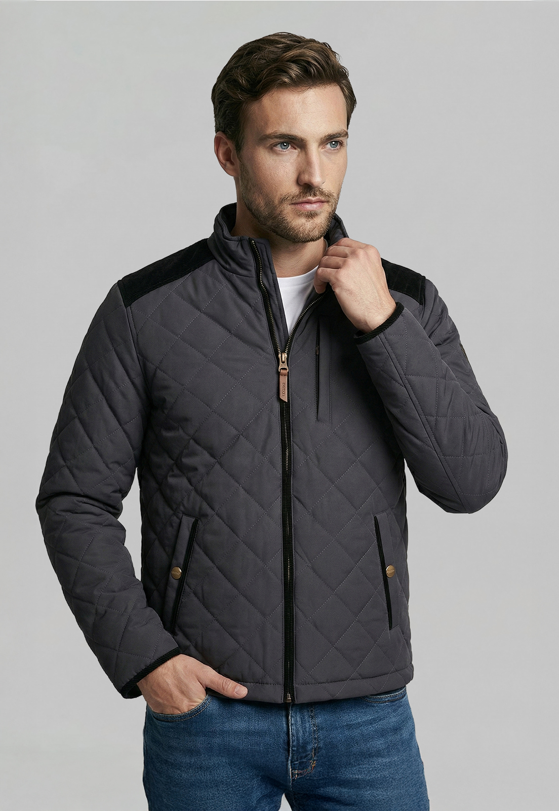PARKA BRISTOL GRAPHITE - 1