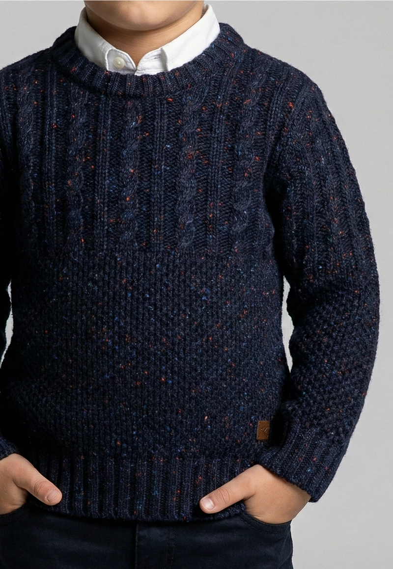 SWEATER KIDS DOWNEY NAVY - 3
