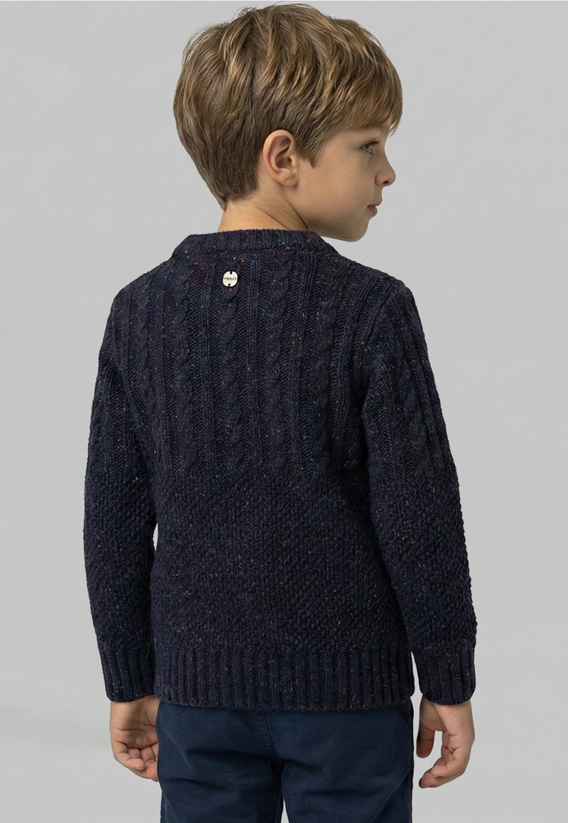 SWEATER KIDS DOWNEY NAVY - 4