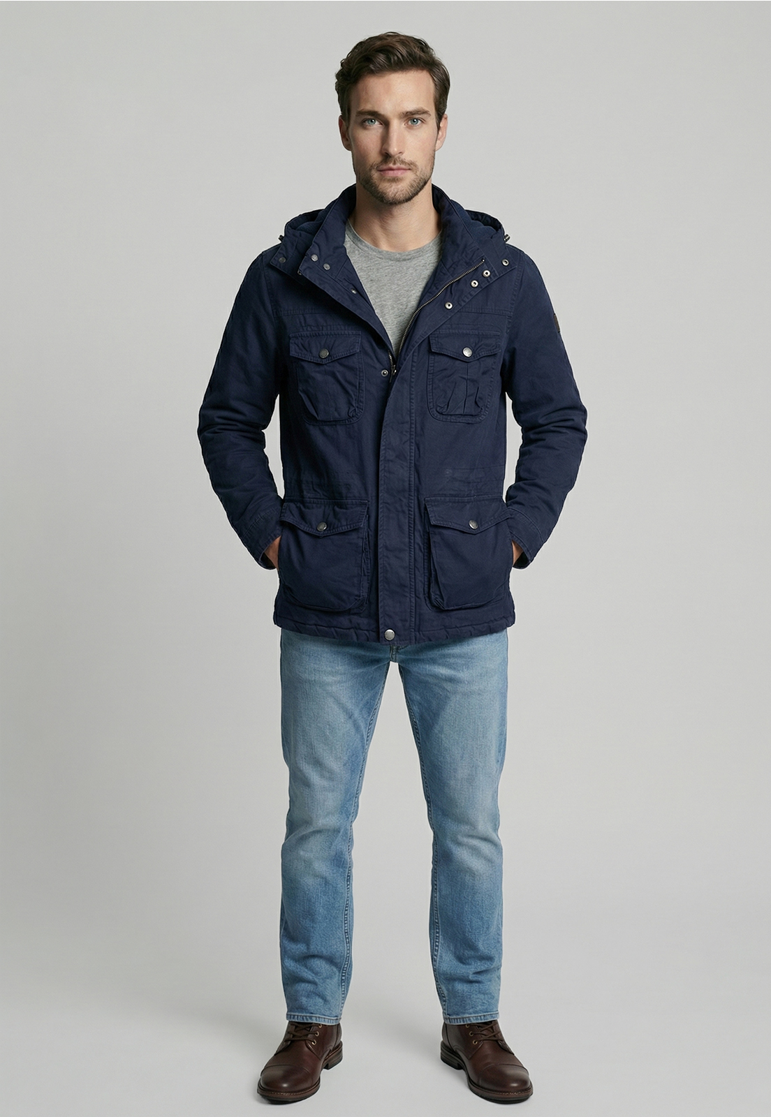 CHAQUETA ALBANY NAVY - 2