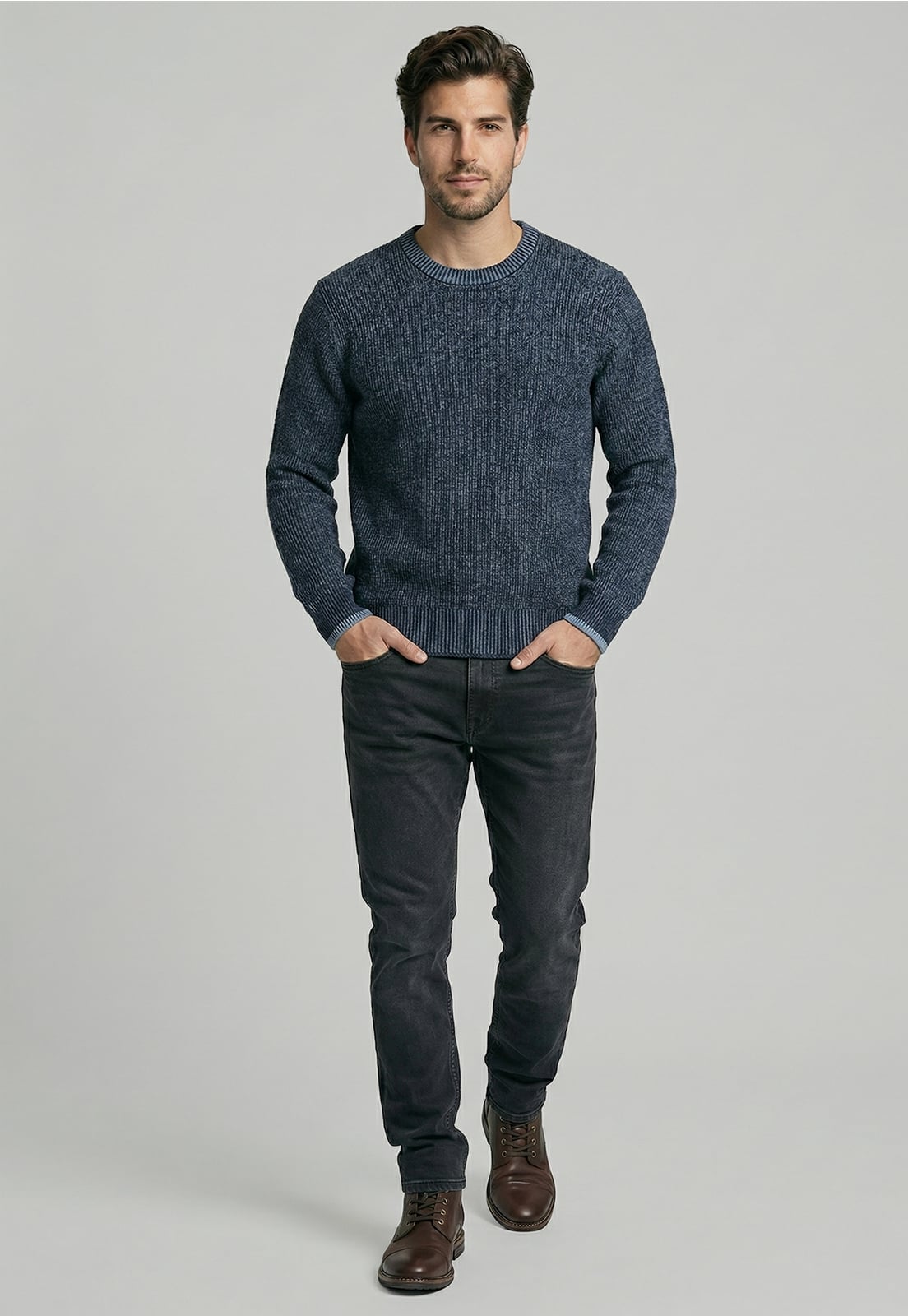 SWEATER AKRON NAVY - 2