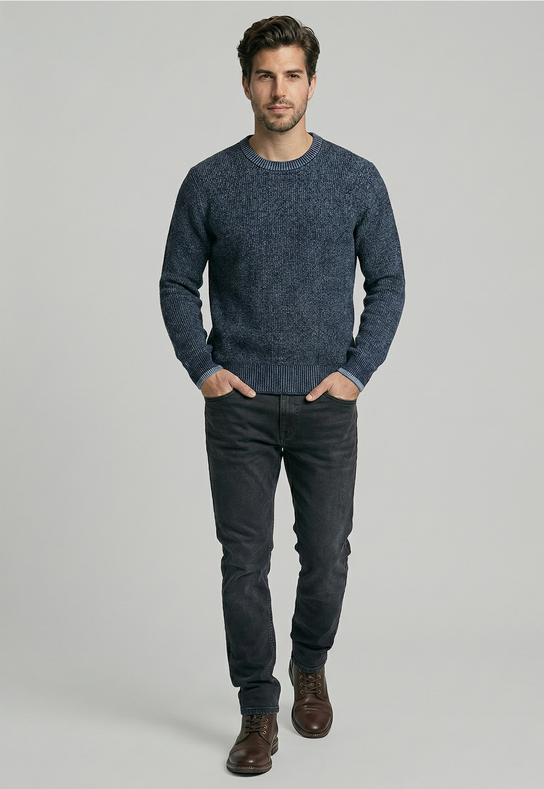 SWEATER AKRON NAVY - 2