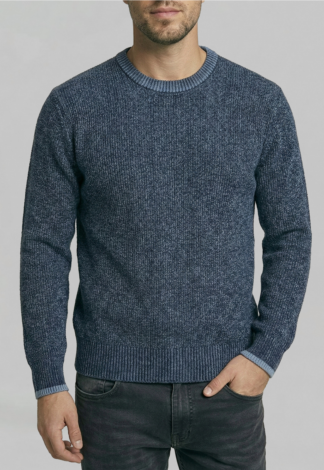 SWEATER AKRON NAVY - 3
