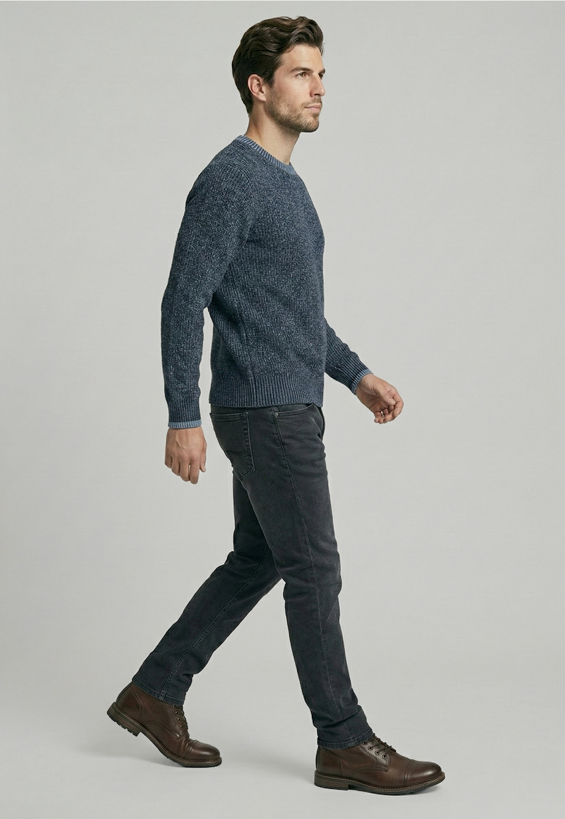 SWEATER AKRON NAVY - 5