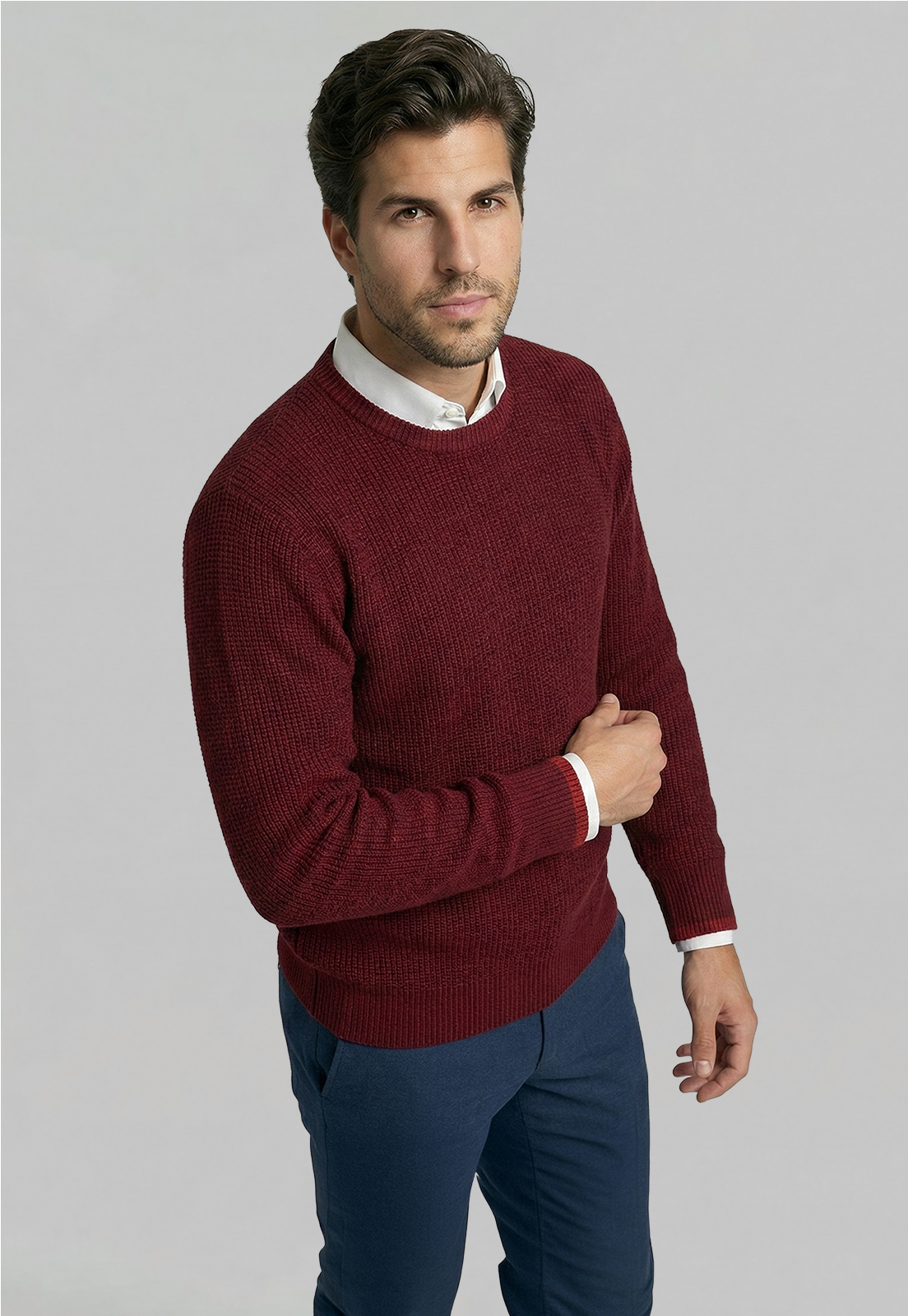 SWEATER AKRON RED - 1