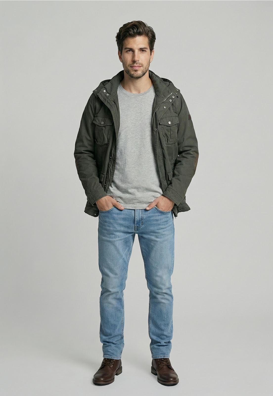 CHAQUETA ALBANY MILITARY - 2