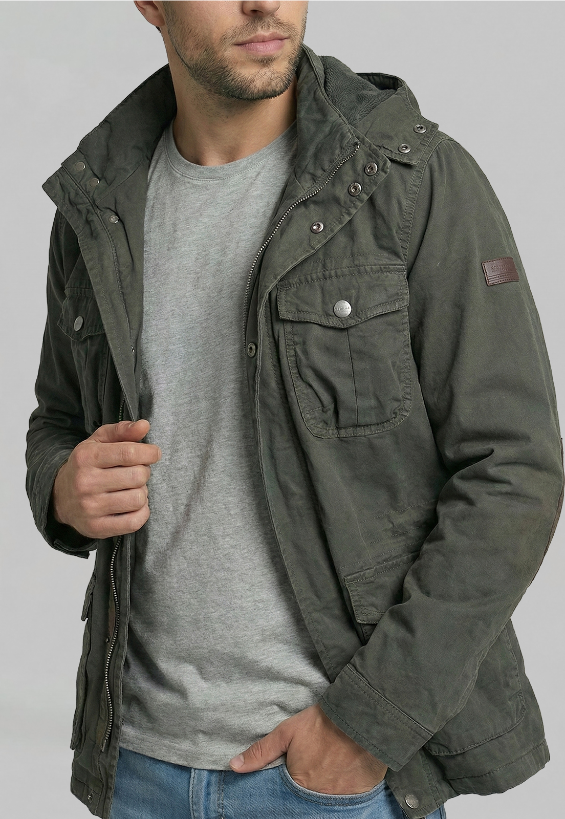 CHAQUETA ALBANY MILITARY - 3