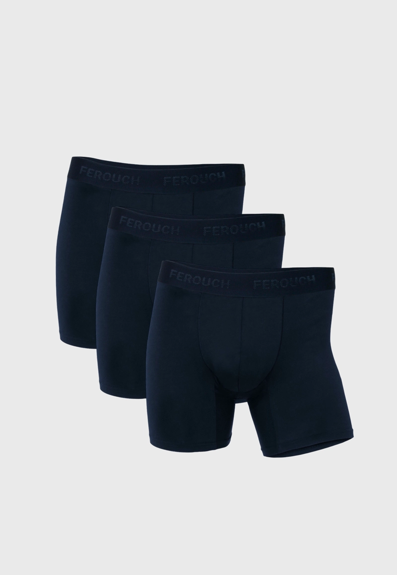 TRIPACK BOXER NAVY NAVY - 1