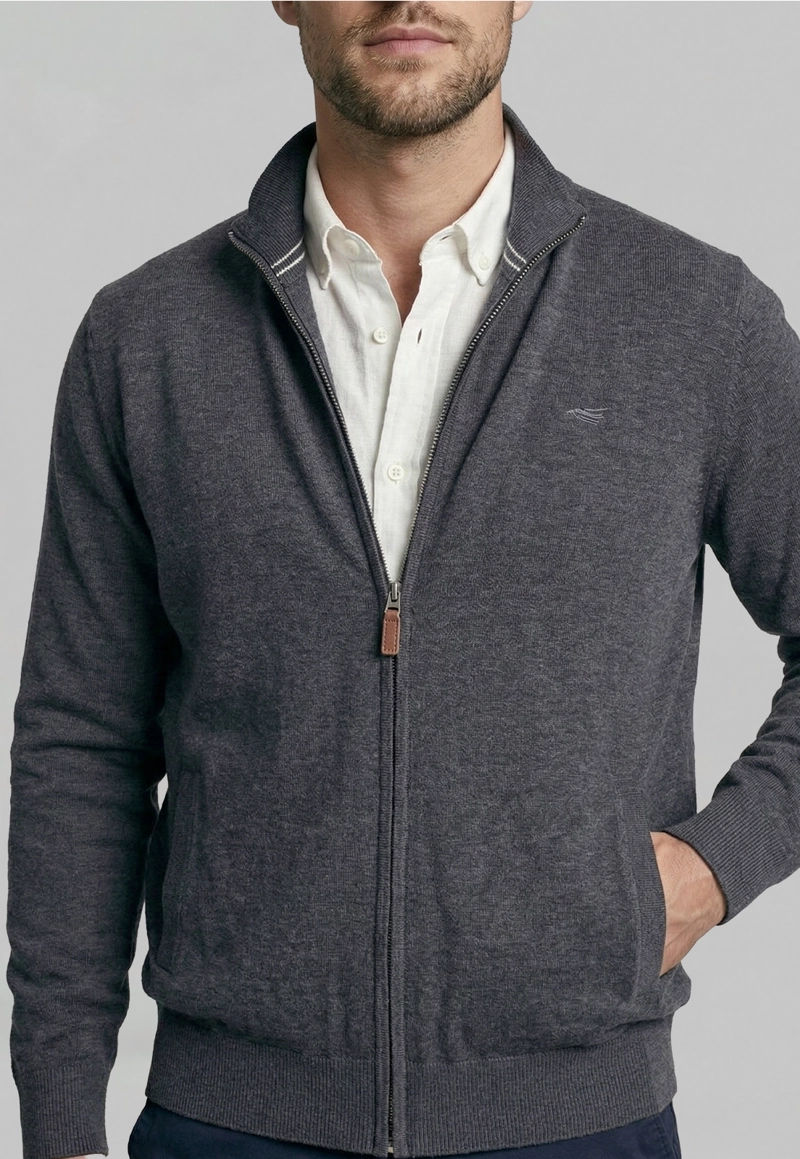 SWEATER BERKELEY GRAPHITO MELANGE - 3