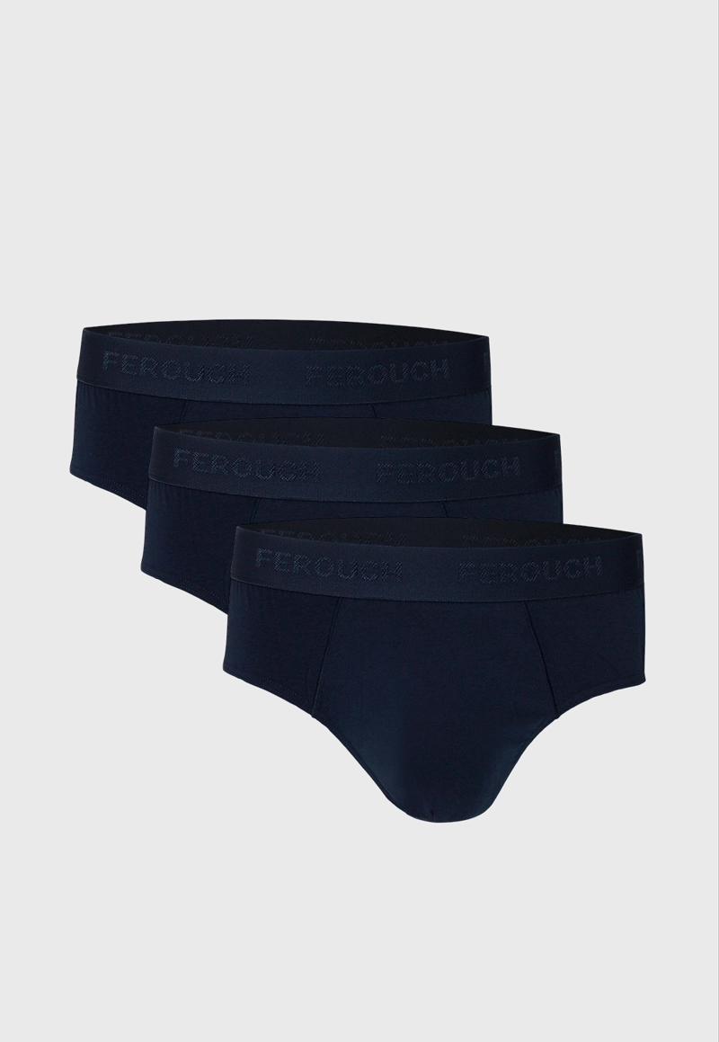 TRIPACK SLIP NAVY NAVY - 1