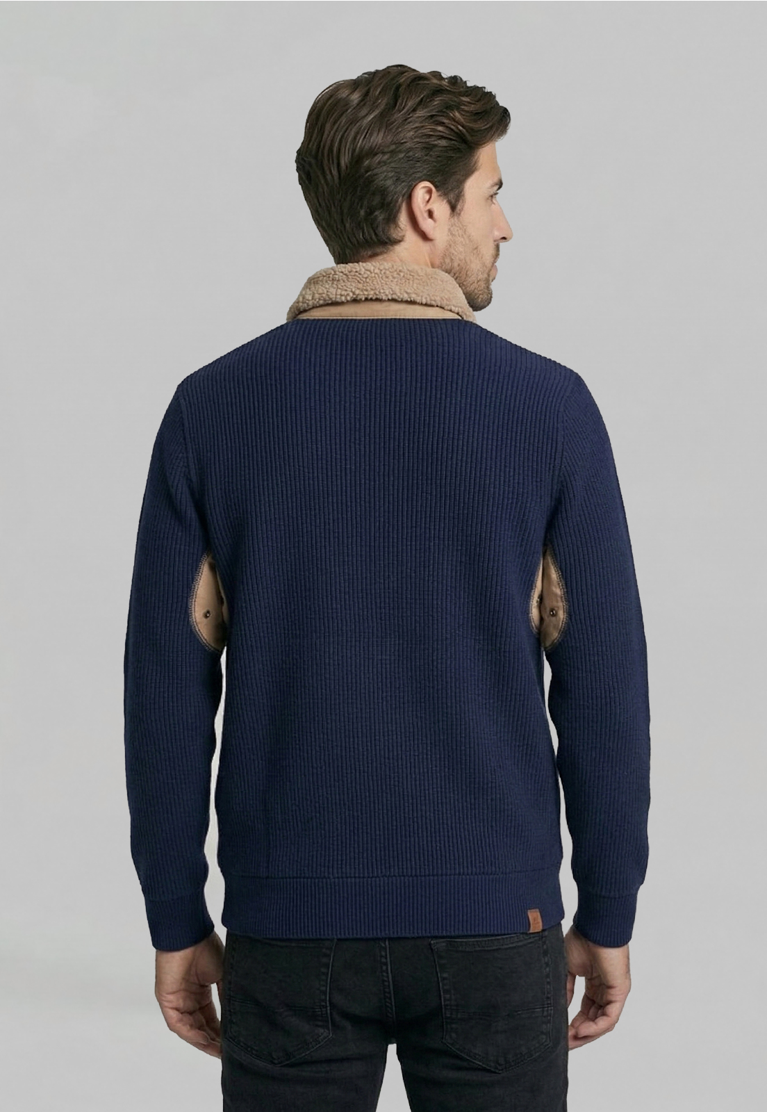 SWEATER DENTON NAVY - 4