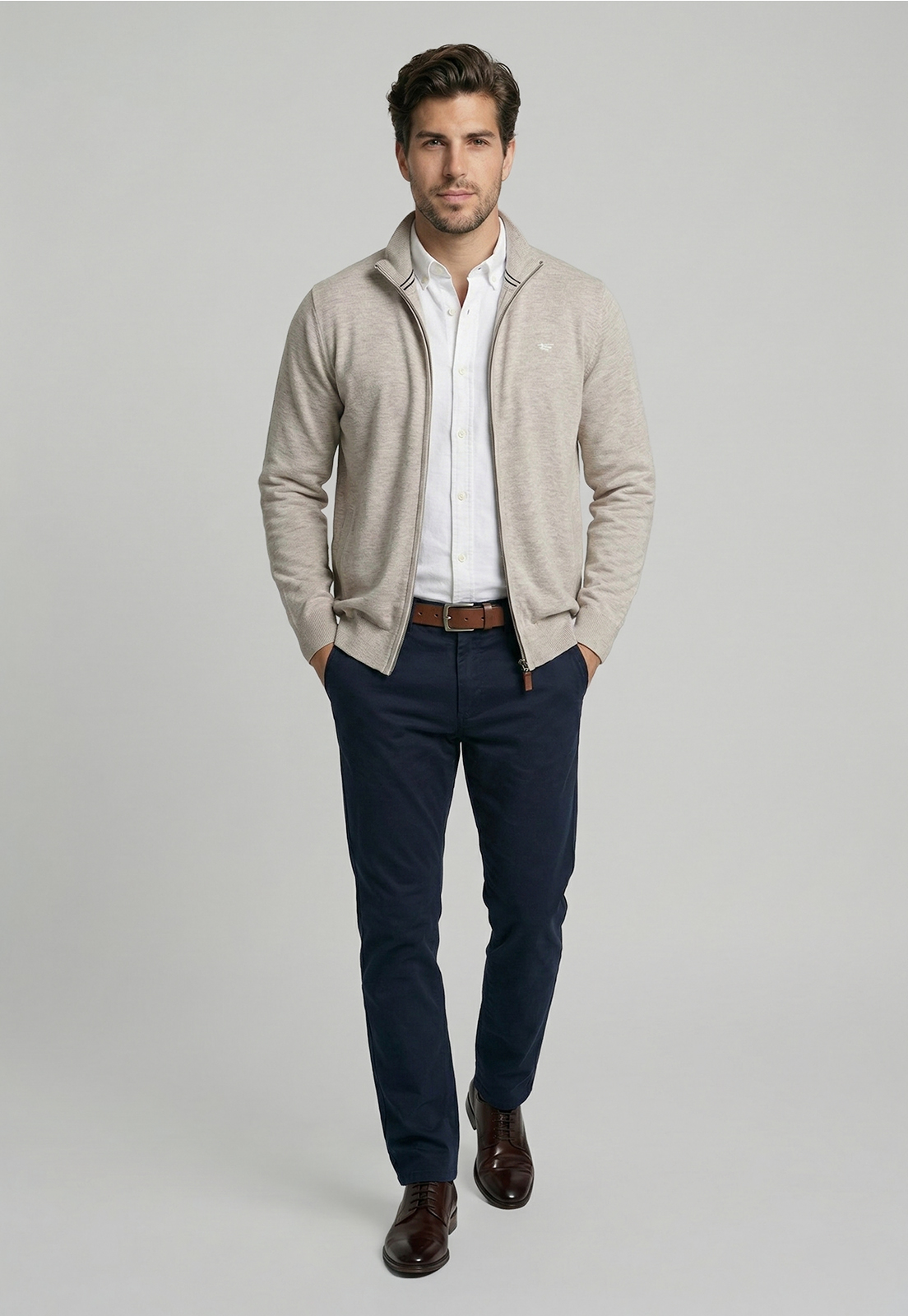 SWEATER BERKELEY BEIGE MELANGE - 2