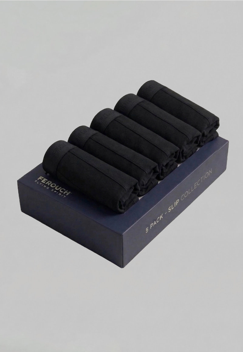 PACK SLIP 5 NEGRO BLACK - 2