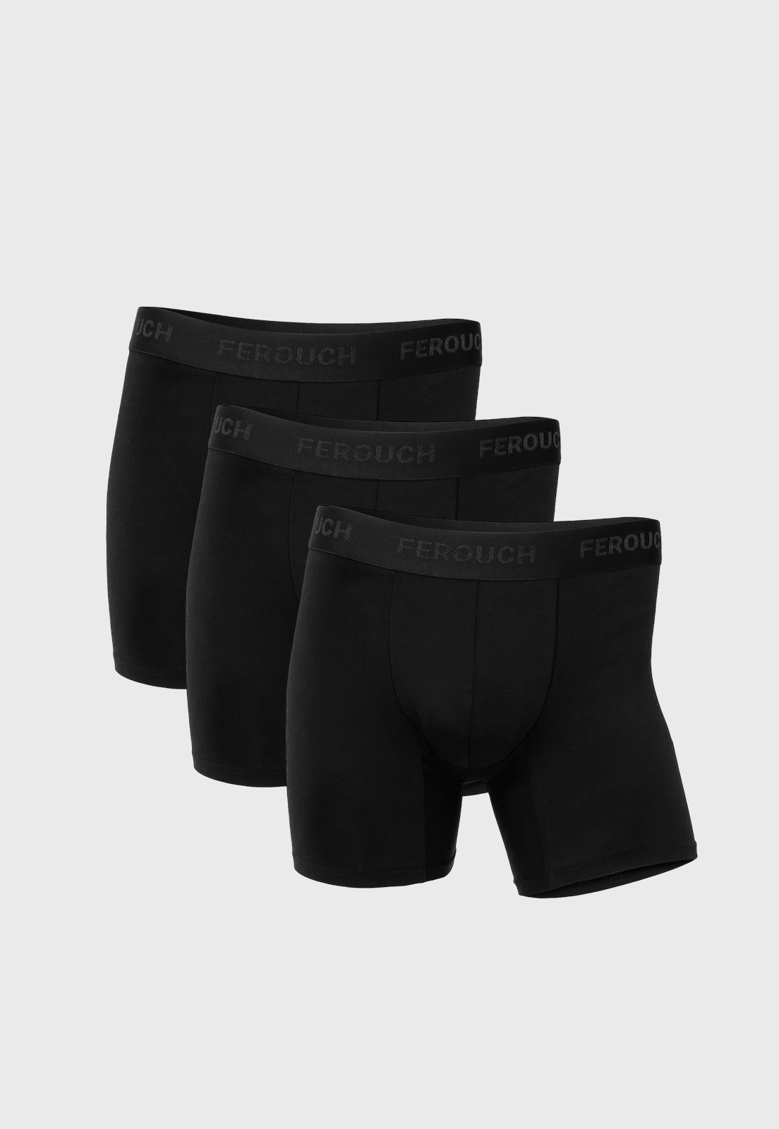 TRIPACK BOXER BLACK BLACK - 1