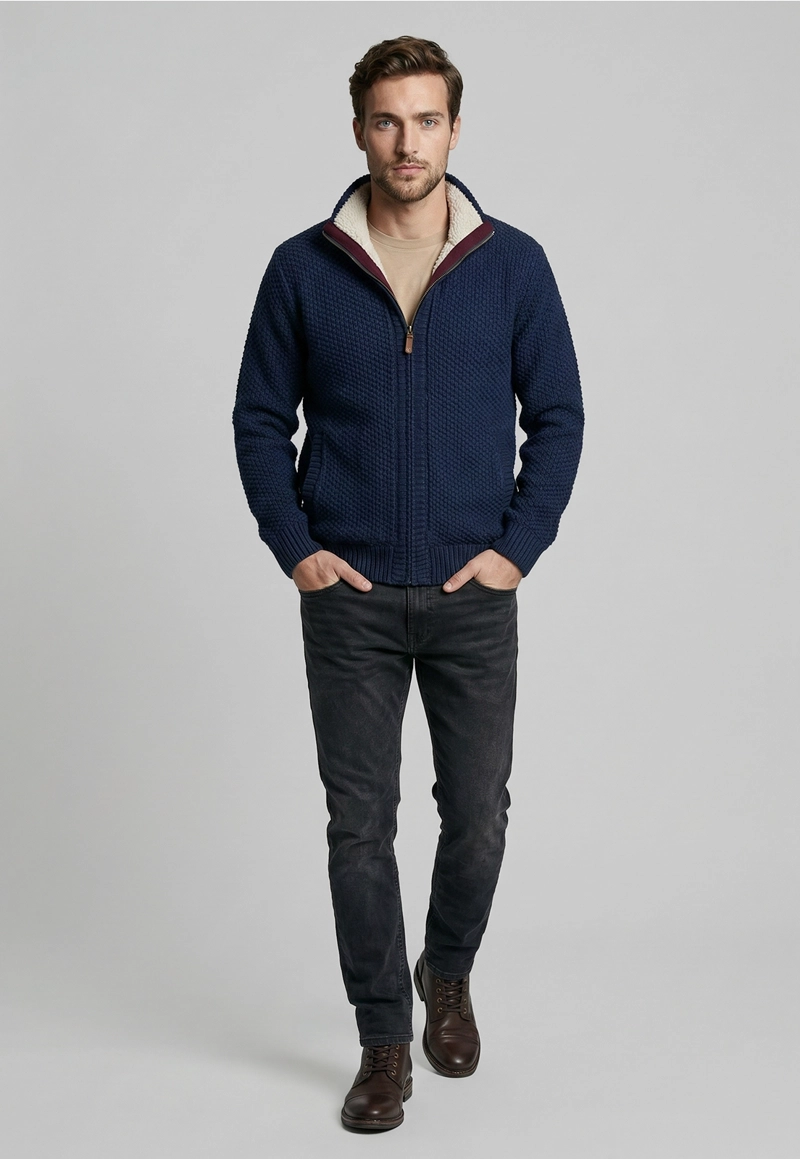 SWEATER CLEARWATER NAVY MELANGE - 2