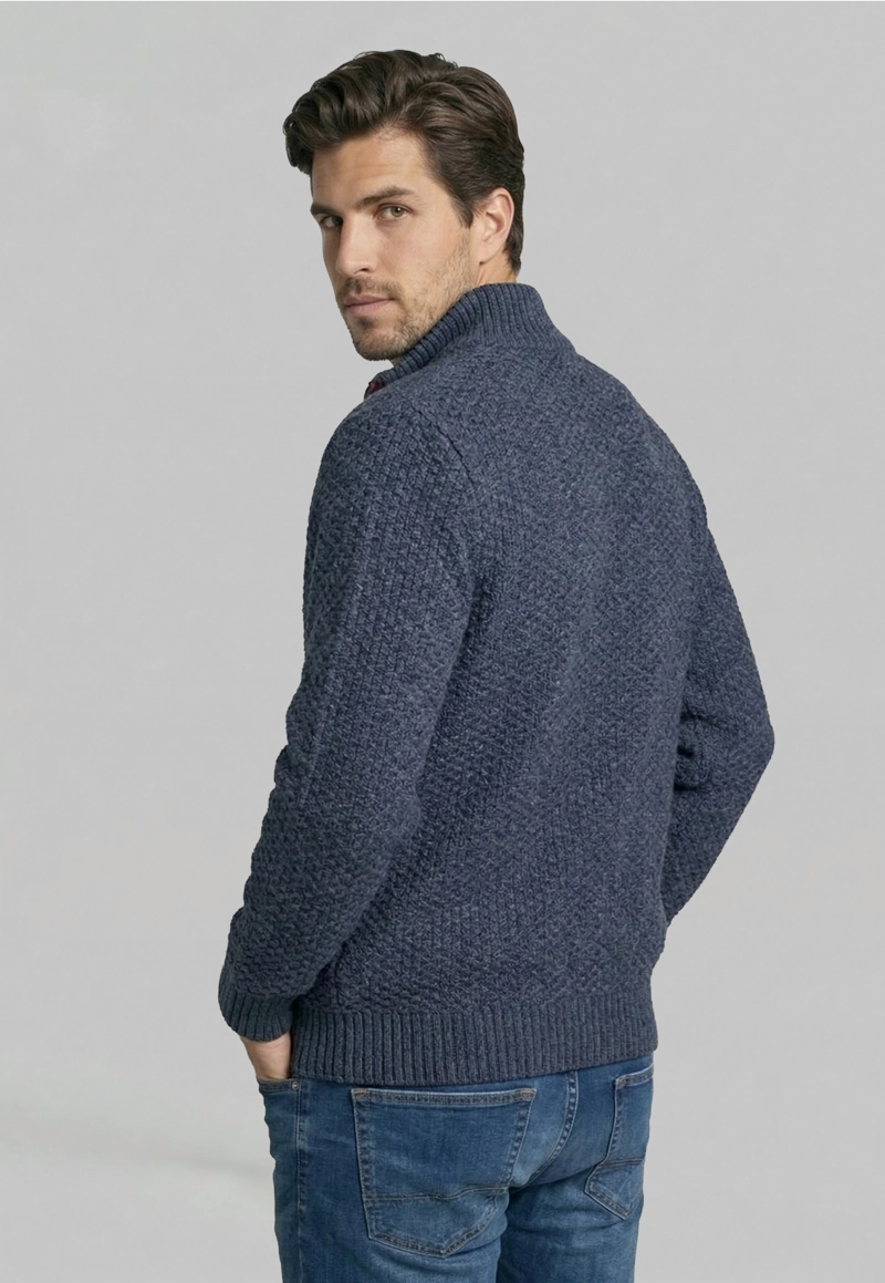 SWEATER CLEARWATER GRAPHITO MELANGE - 4