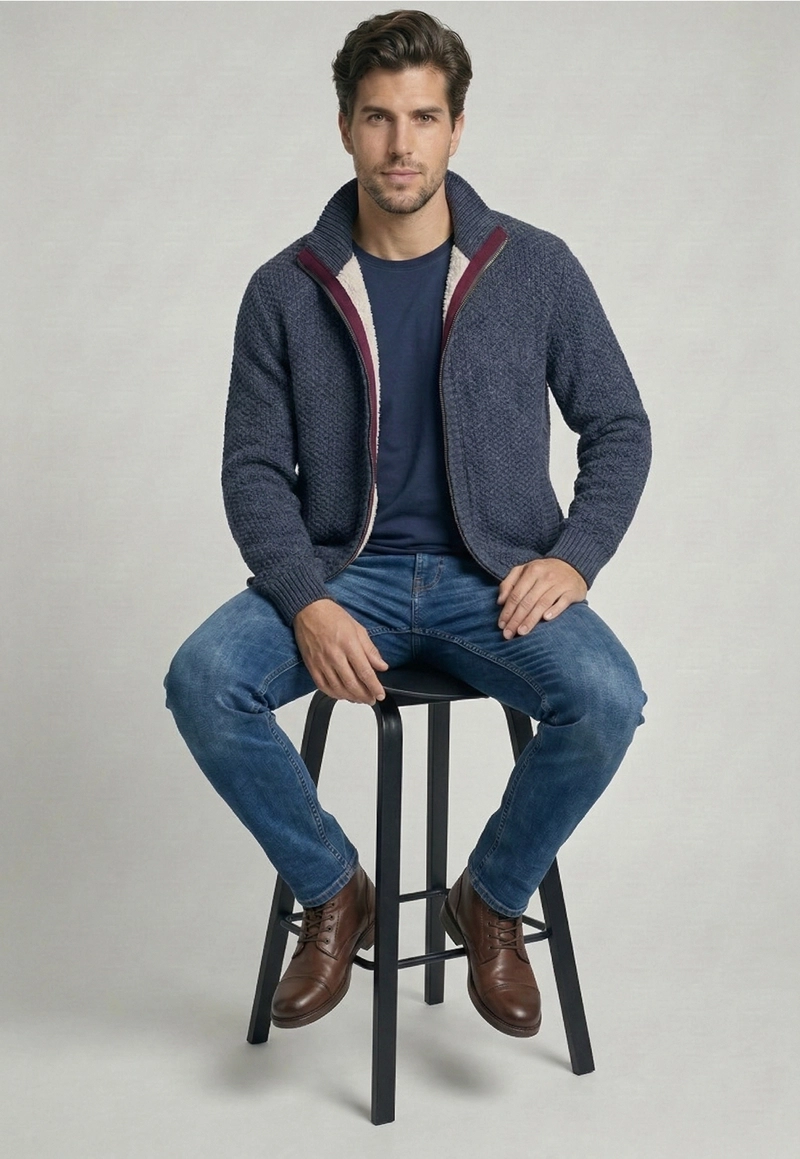 SWEATER CLEARWATER GRAPHITO MELANGE - 5