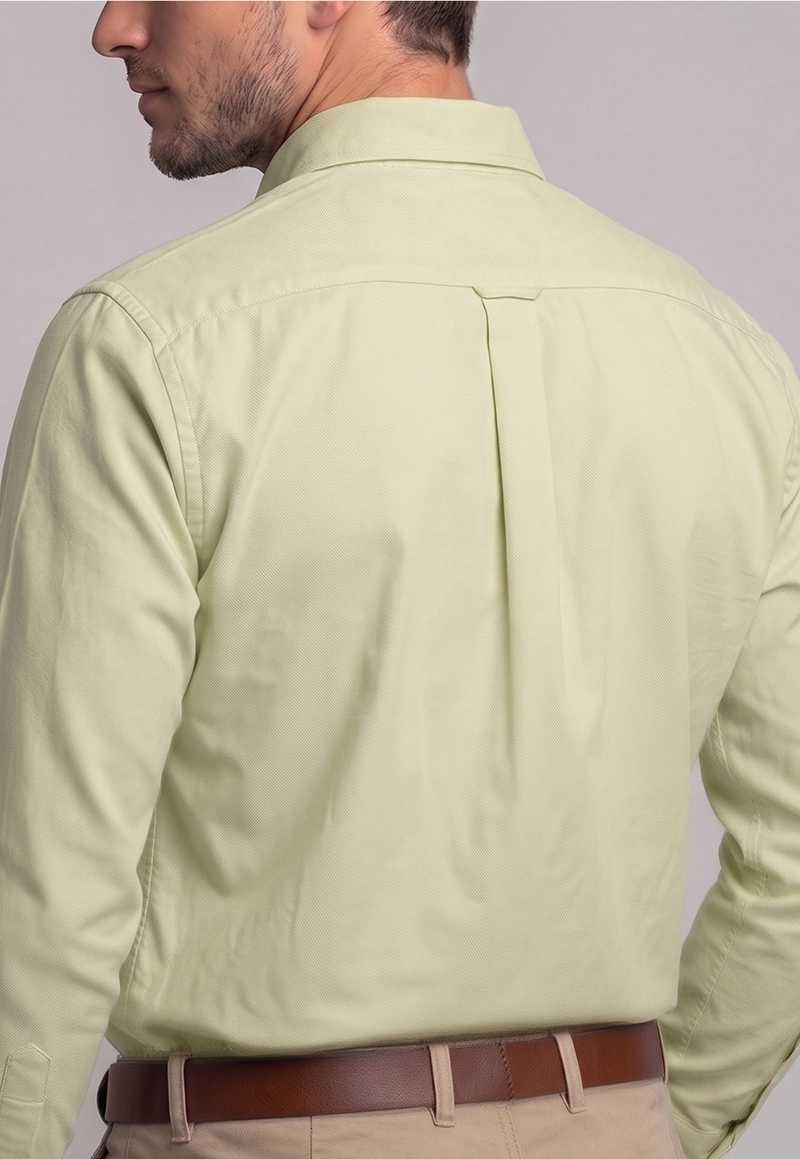 CAMISA OXFORD SMART CASUAL KHAKI - 3