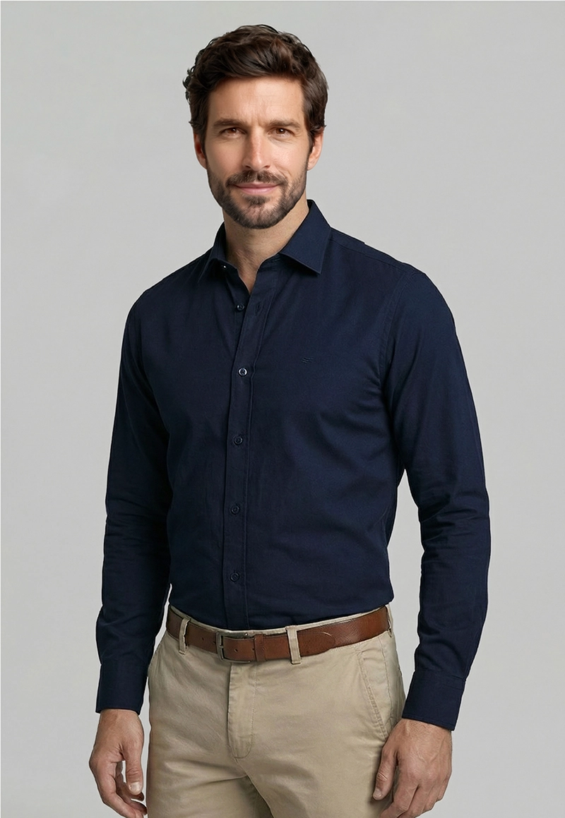 CAMISA DUBLIN NAVY - 1