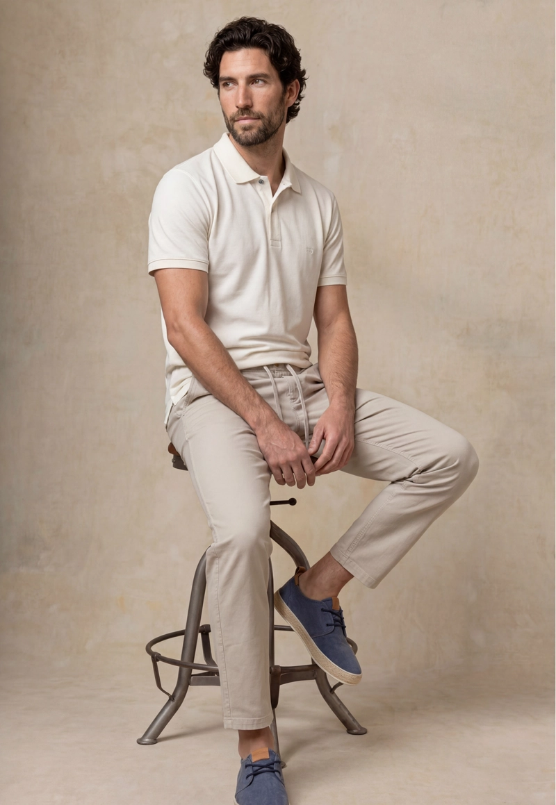 PANTALON ATLANTA BEIGE - 5