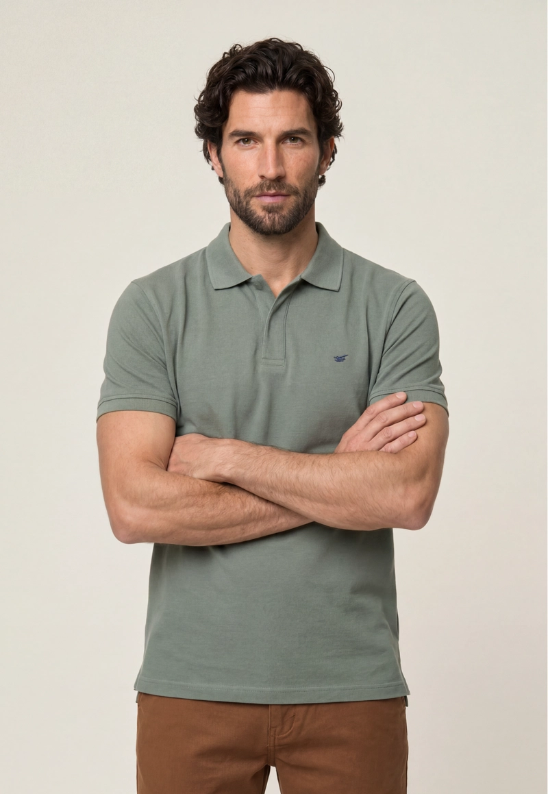 POLO PIQUE  MILITARY - 1