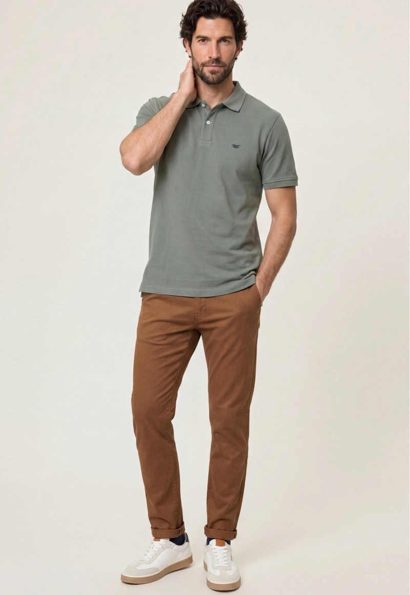 POLO PIQUE  MILITARY - 2