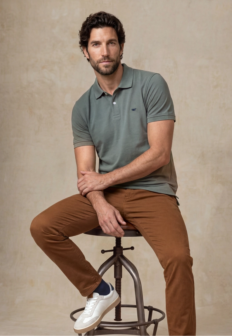 POLO PIQUE  MILITARY - 5