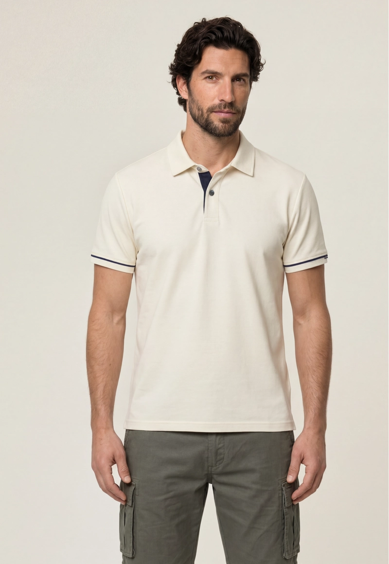POLERA TRAVELLER ARIZONA OYSTER - 1