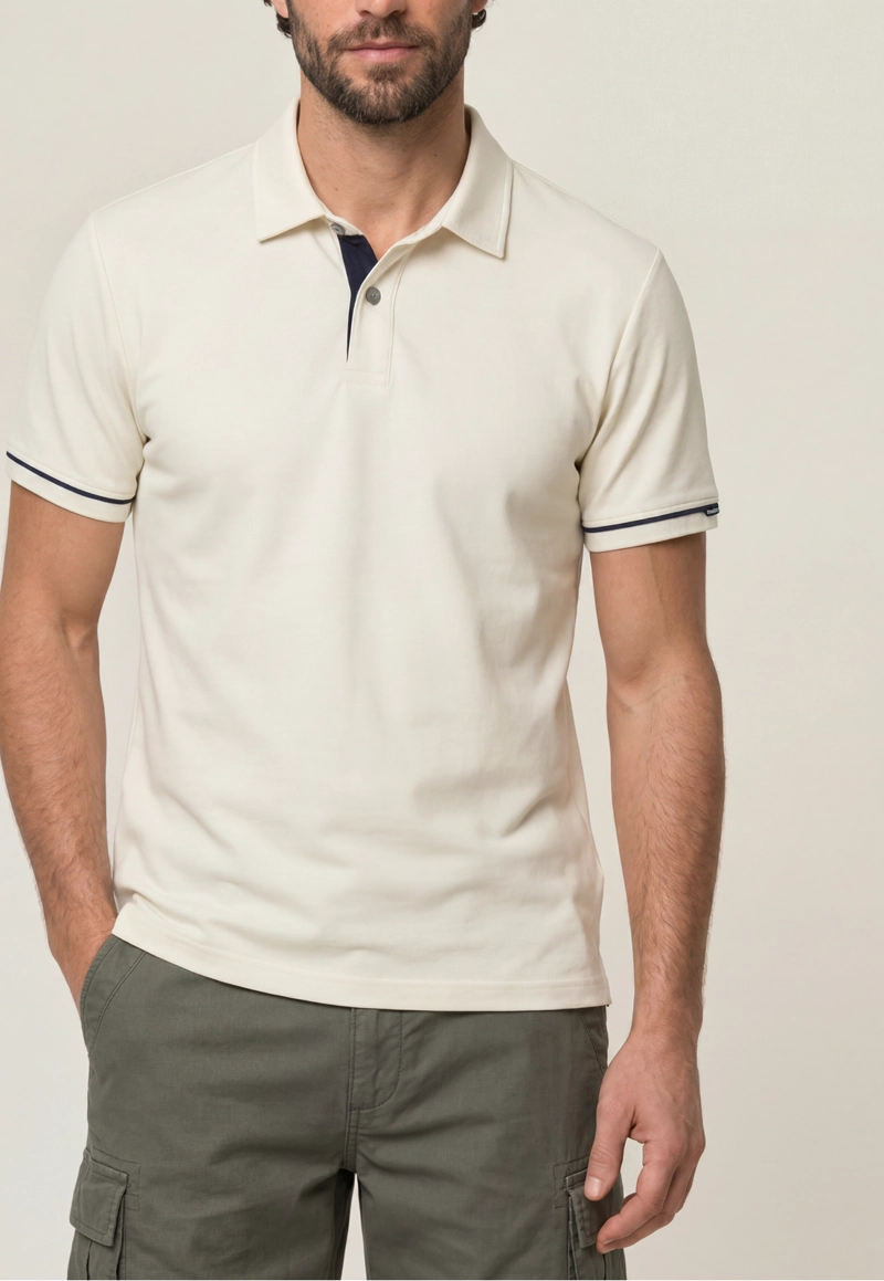 POLERA TRAVELLER ARIZONA OYSTER - 4