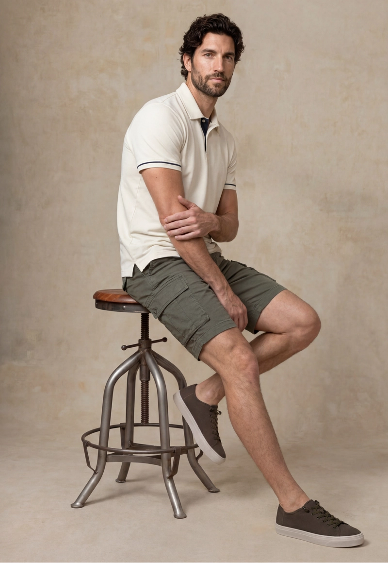 POLERA TRAVELLER ARIZONA OYSTER - 5