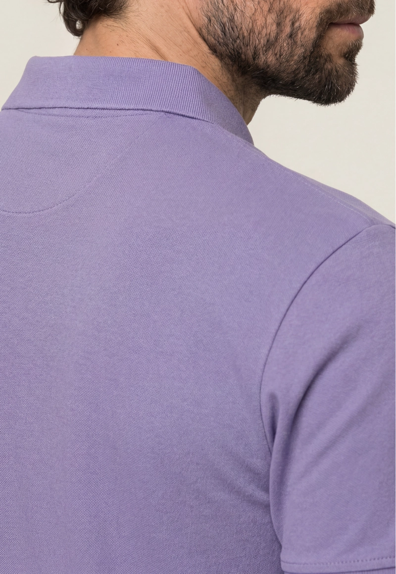 POLO PIQUE  VIOLET - 4