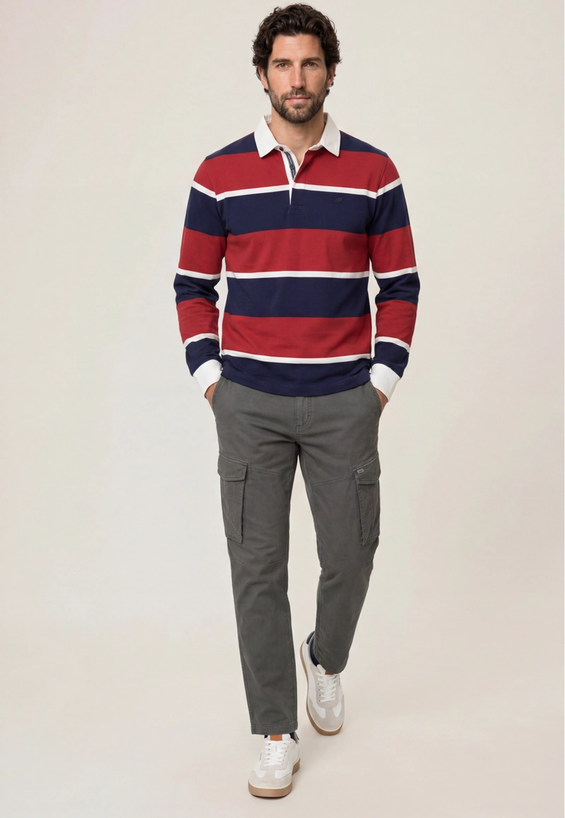 POLERA RUGBY ANAHEIM WATERMELON - 2