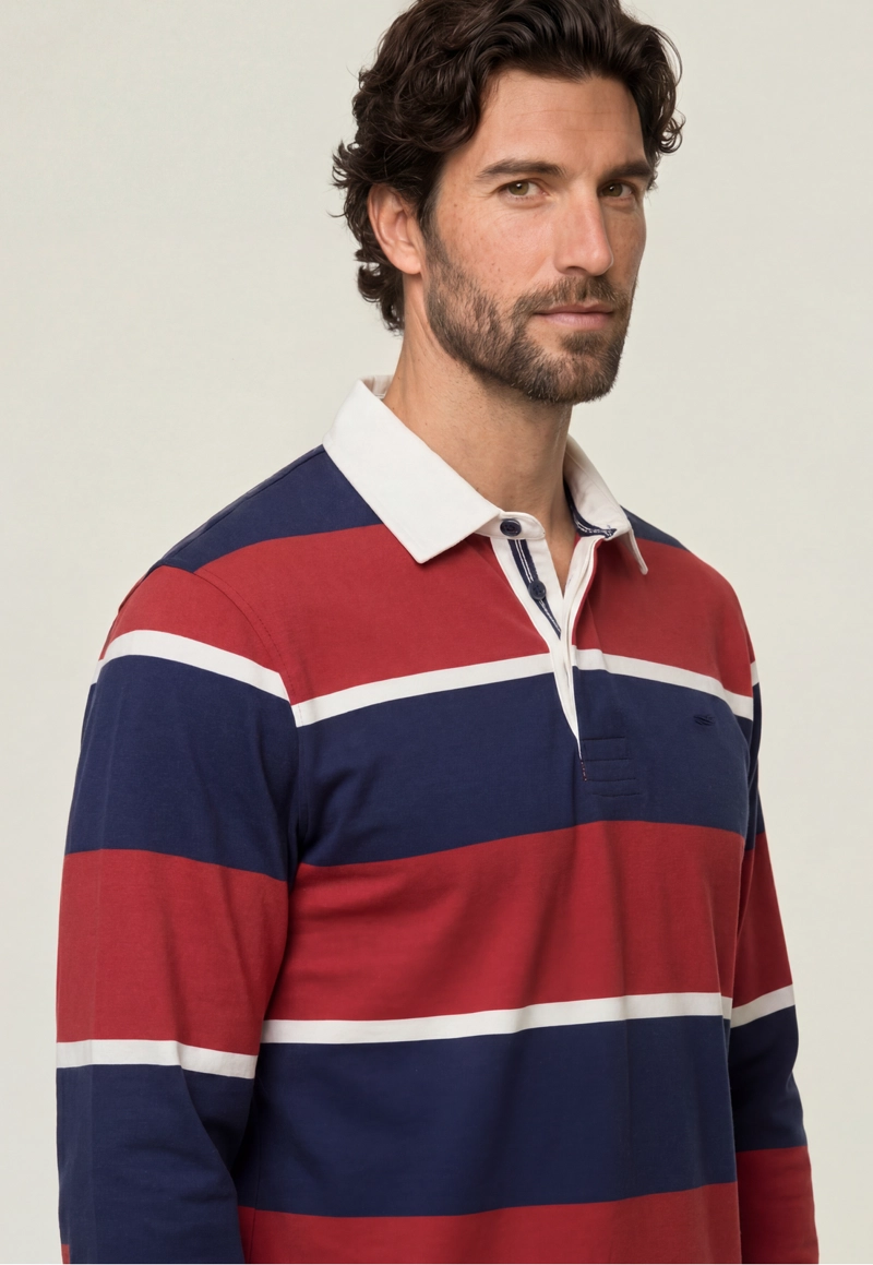 POLERA RUGBY ANAHEIM WATERMELON - 4