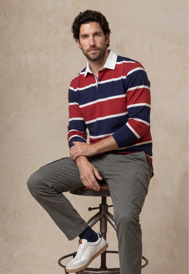 POLERA RUGBY ANAHEIM WATERMELON - 5