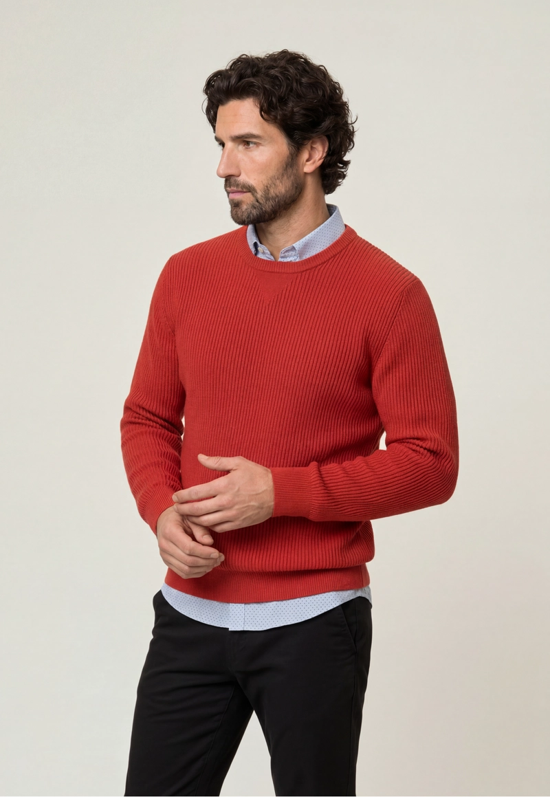 SWEATER AUGUSTA SALMON - 1