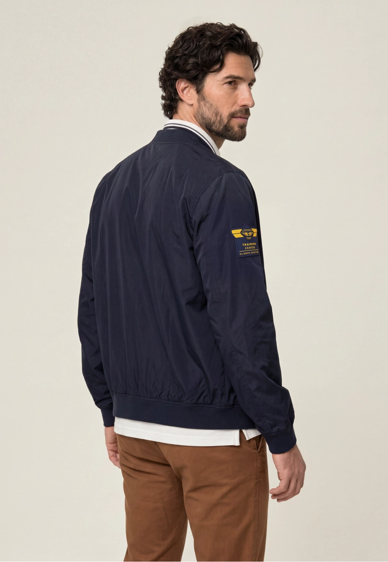 CHAQUETA PILOT BOMBER REGULAR NAVY - 3