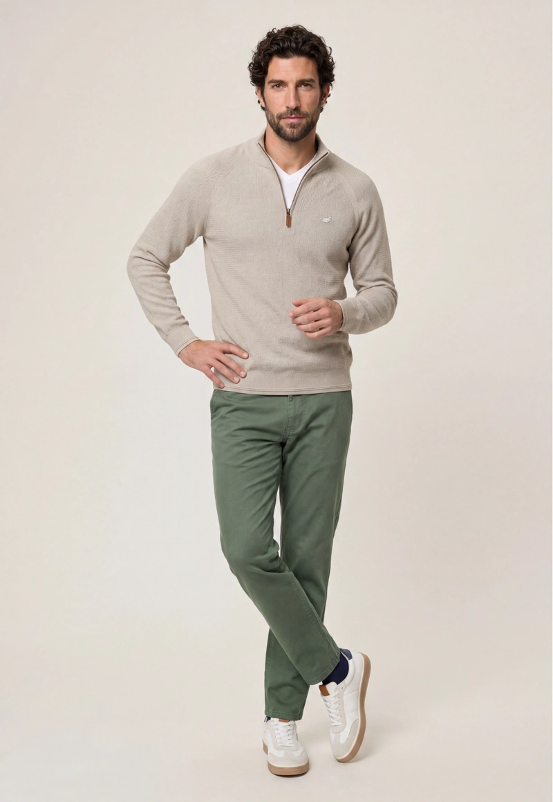 SWEATER ASHEVILLE OYSTER - 2