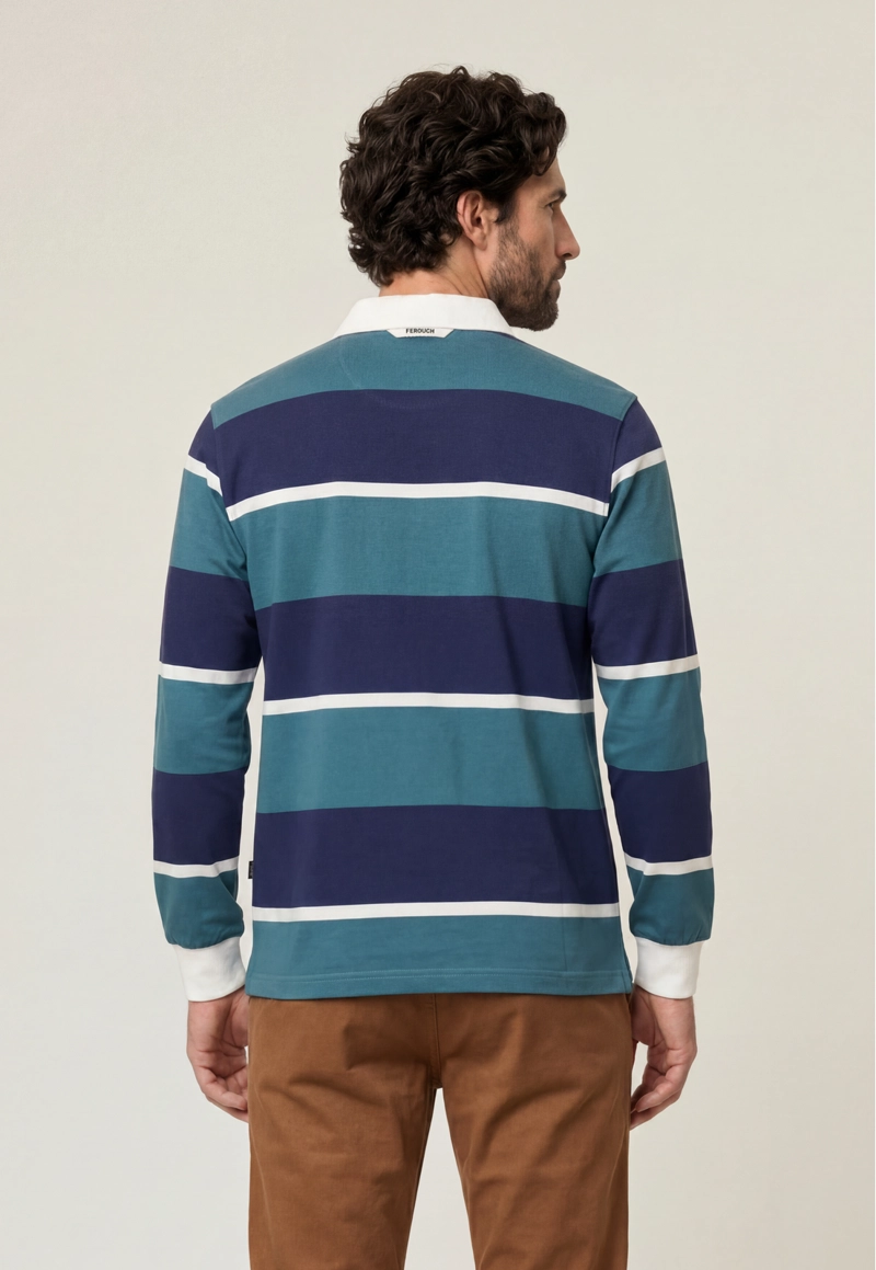 POLERA RUGBY ANAHEIM SALVIA - 3