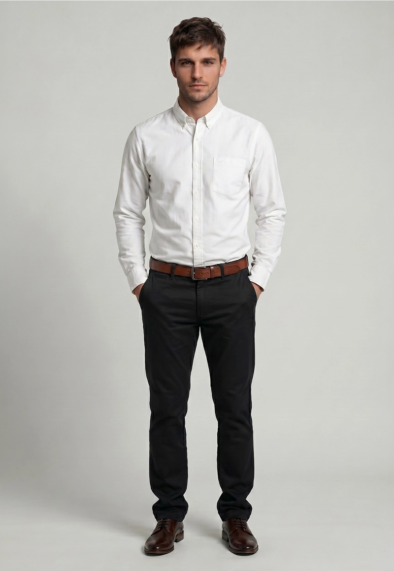 PANTALON CHICAGO SLIM L-33 BLACK - 2