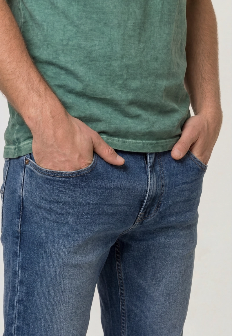 JEANS ORLANDO REGULAR BLUE - 4