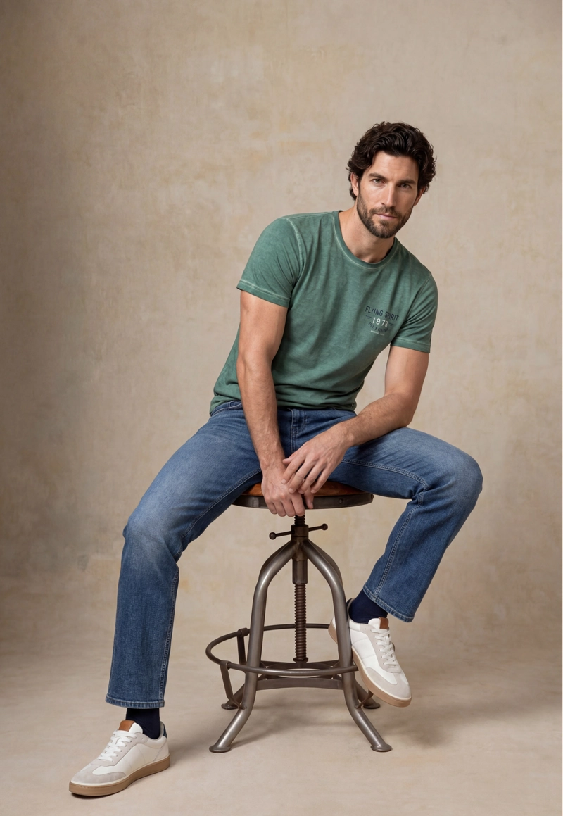JEANS ORLANDO REGULAR BLUE - 5