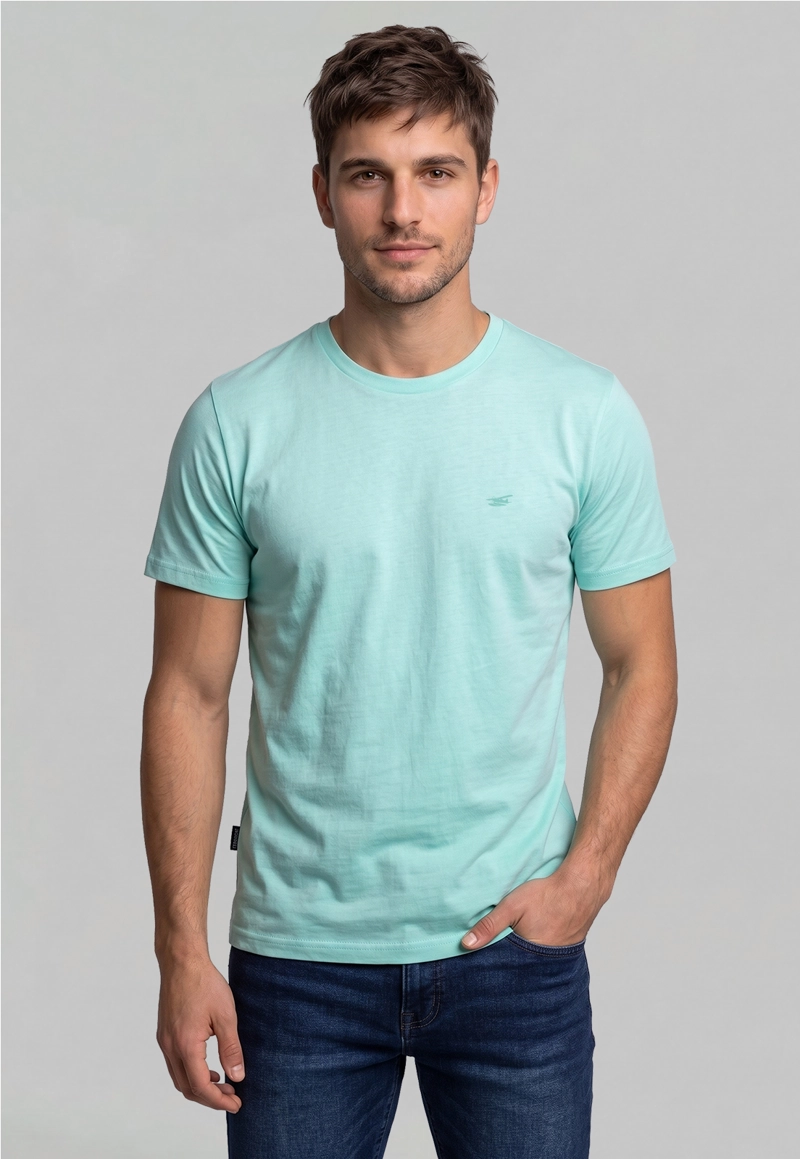 POLERA ARLINGTON AQUA - 1