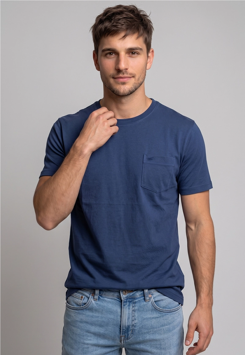 POLERA HOUSTON NAVY - 1