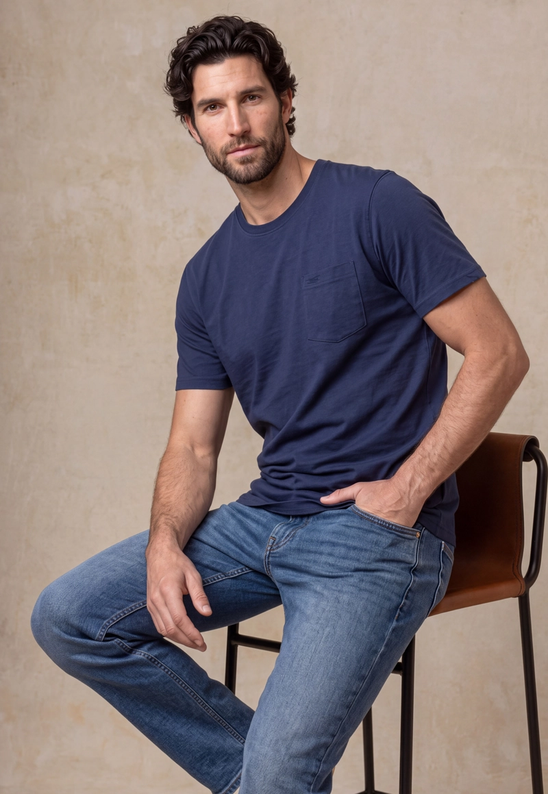 POLERA HOUSTON NAVY - 5