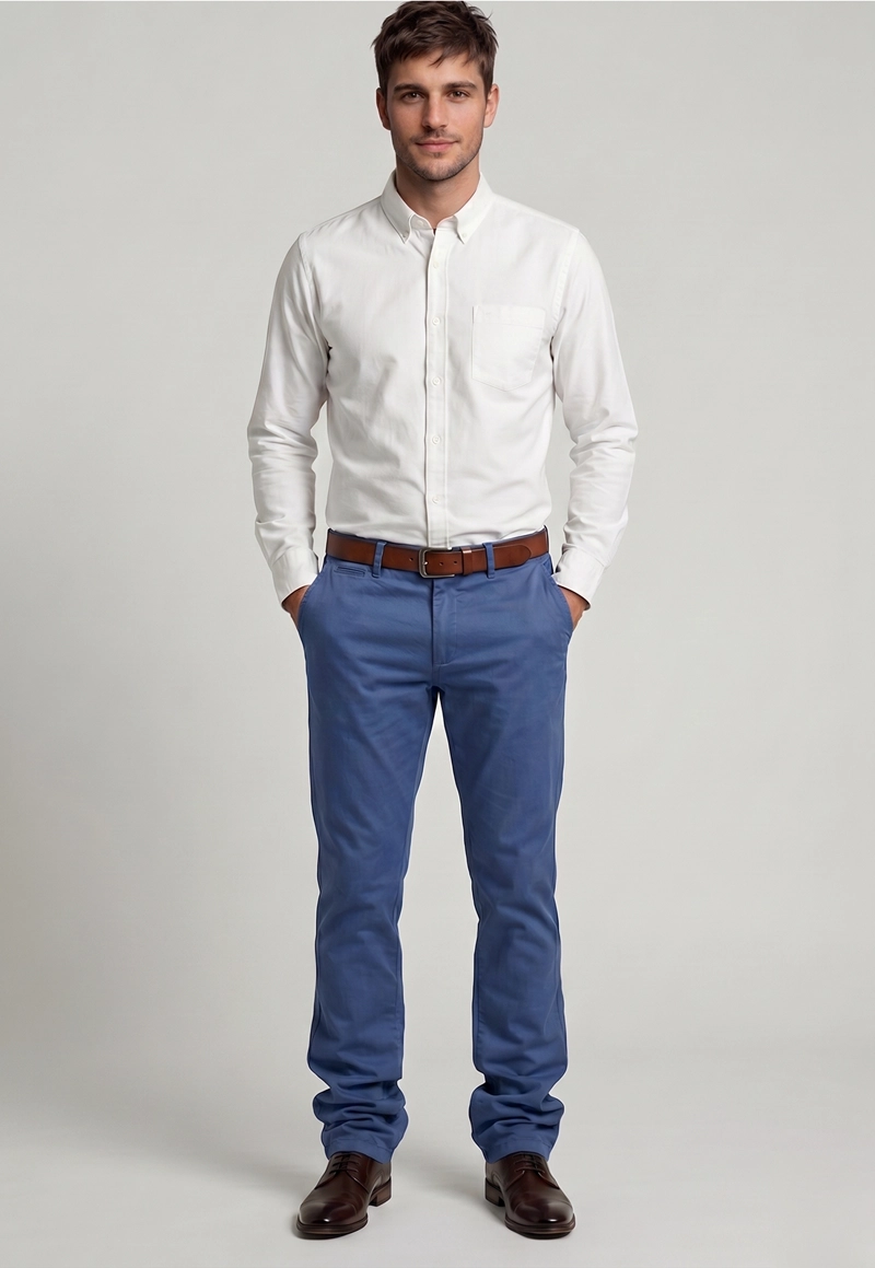 PANTALON CHICAGO  SLIM L/33 BLUE - 2