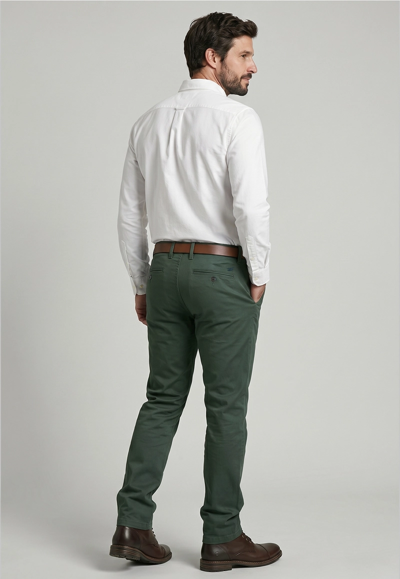 PANTALON CHICAGO  REGULAR L/33 MILITARY - 3