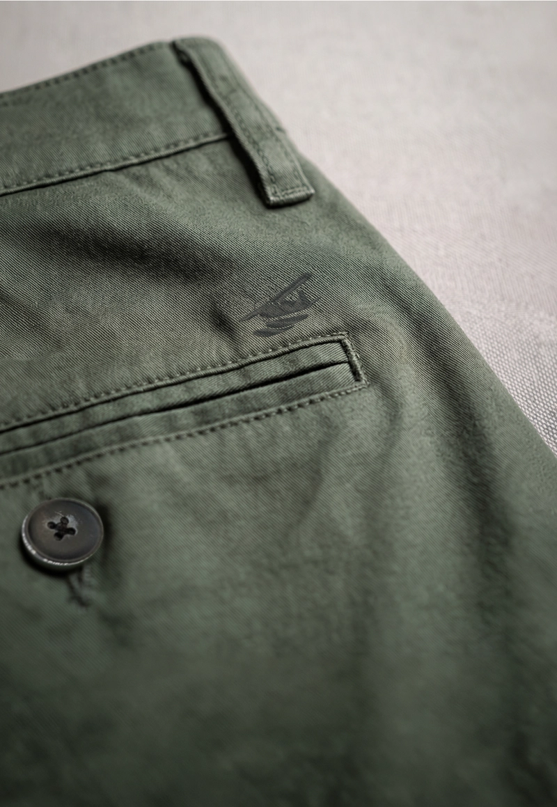 PANTALON CHICAGO  REGULAR L/33 MILITARY - 4