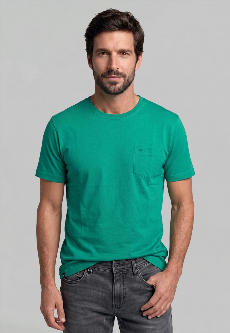 POLERA HOUSTON GREEN - 1