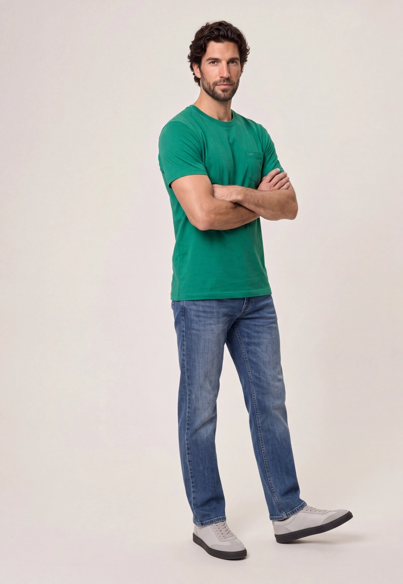POLERA HOUSTON GREEN - 2